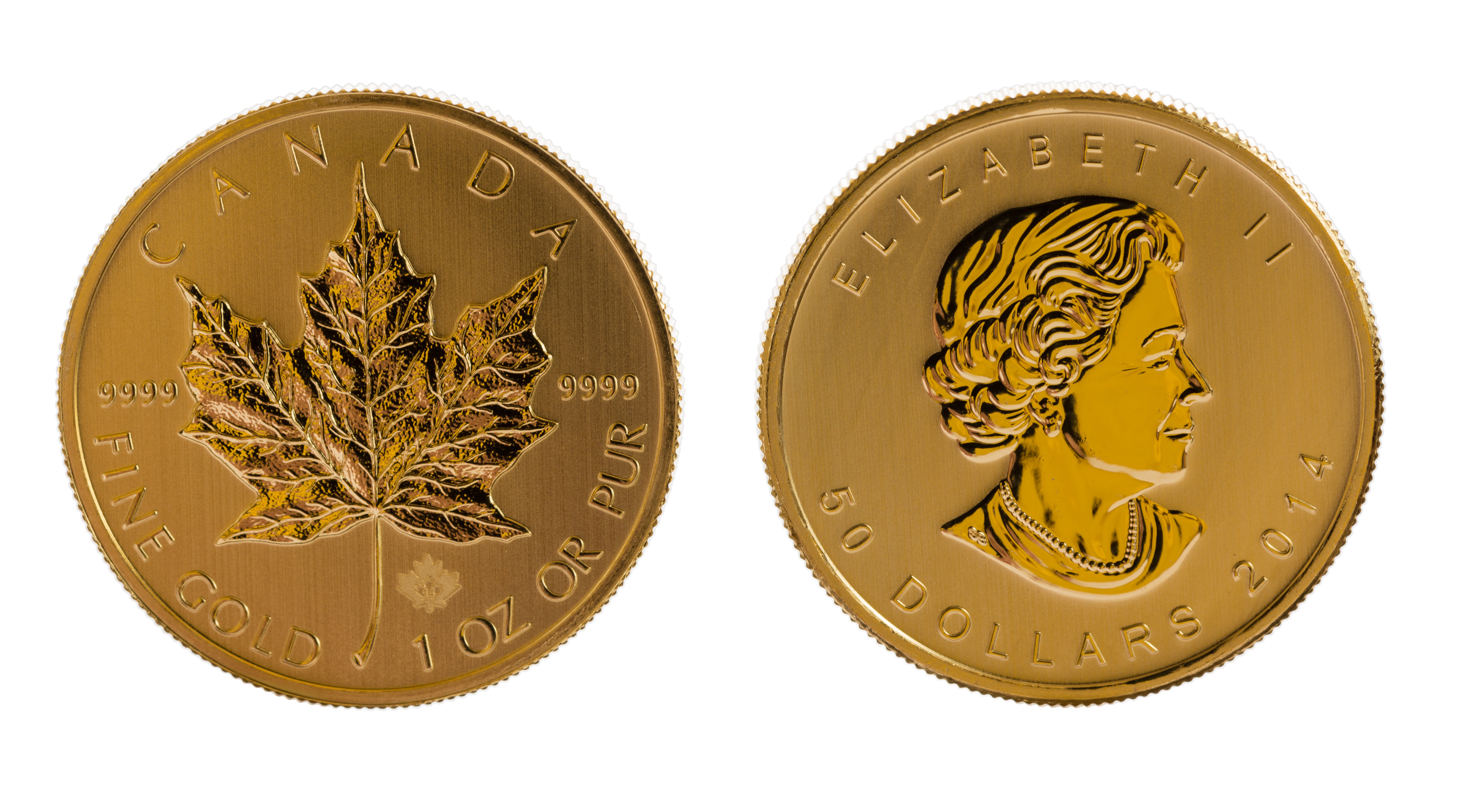 1 Ounce Gold Canadian Maple