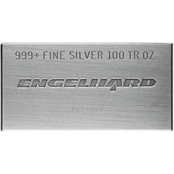 100 oz Silver Engelhard Bar